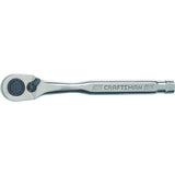 120-Tooth 1/4-in Drive Gunmetal Handle Ratchet CMMT82010