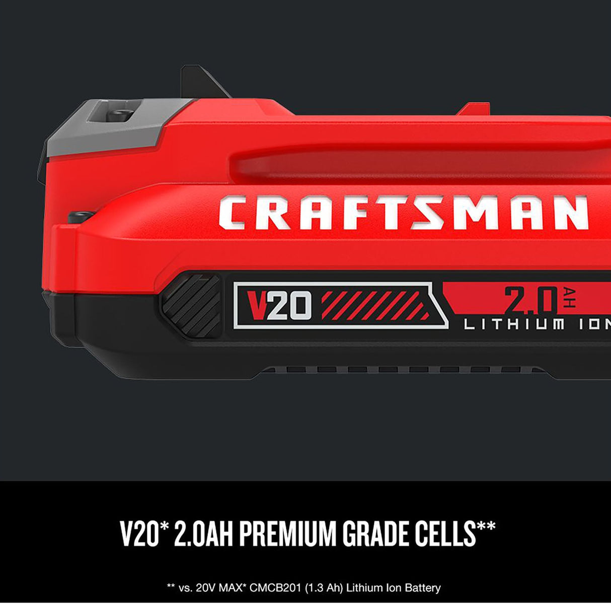 V20 20-V 2-Pack Lithium-ion Battery and Charger (4 Ah and 2 Ah) CMCB204-CKVA