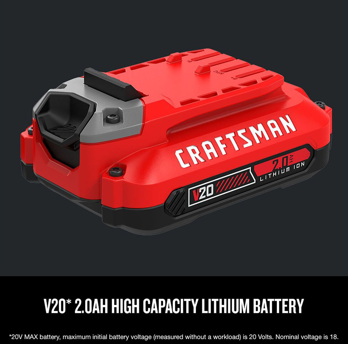 V20 20-V 2-Pack Lithium-ion Battery and Charger (4 Ah and 2 Ah) CMCB204-CKVA