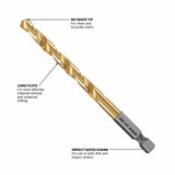 3/32-in x 2-1/4-in Titanium Jobber Length Twist Drill Bit TI2133IM