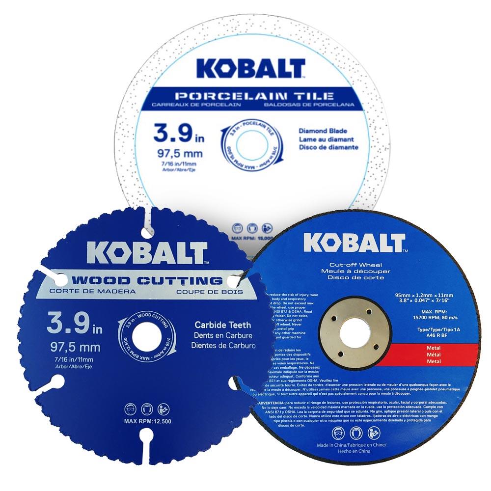 4-in Rough Finish High-speed Steel Circular Saw Blade Set (3-Pack) KOB-KMCA 3ASST-03