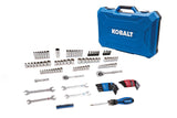 129-Piece Standard (SAE) and Metric Polished Chrome Mechanics Tool Set with Hard Case 81240