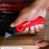 3/4-in 1-Blade Folding Utility Knife with On Tool Blade Storage CMHT10930