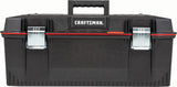 Pro 28-in W x 27.3-in H x 12.1-in D Black Plastic Tool Box CMST28001