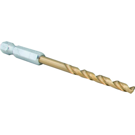 5/32-in x 3-1/8-in Titanium Nitride Coated Hss Jobber Length Twist Drill Bit CMAM1310