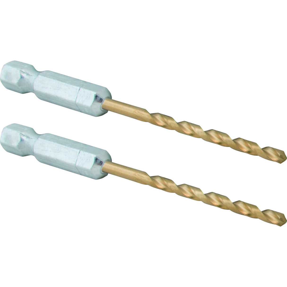 2-Piece 7/64-in x 2-5/8-in Titanium Nitride Coated Hss Jobber Length Twist Drill Bit CMAM1307