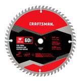 10-in 60-Tooth Fine Finish Carbide Miter/Table Saw Blade CMAS21060