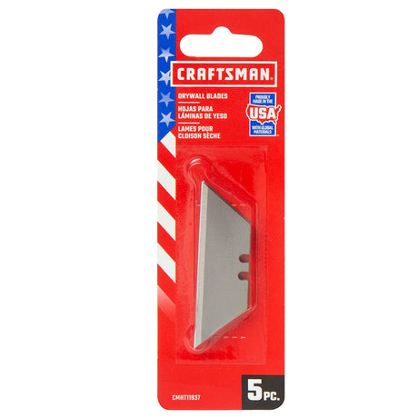 Carbon Steel 3/4-in Drywall Utility Razor Blade(5-Pack) CRA-CMHT11937