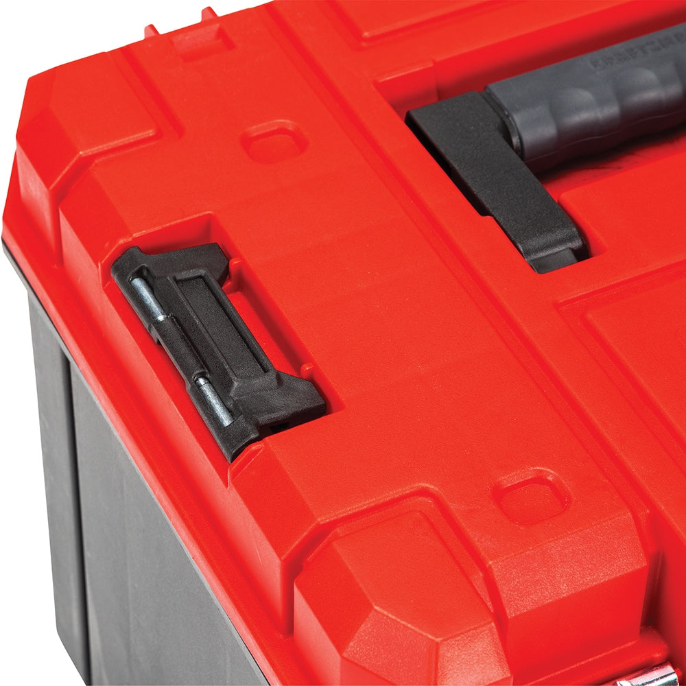 VERSASTACK 17-in W x 11.87-in H x 13-in D Red Plastic Tool Box CMST17825