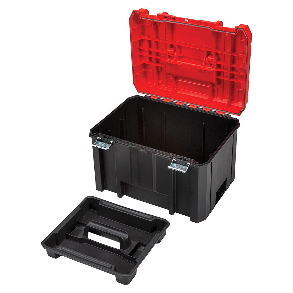 VERSASTACK 17-in W x 11.87-in H x 13-in D Red Plastic Tool Box CMST17825