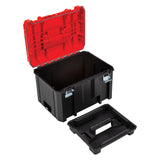 VERSASTACK 17-in W x 11.87-in H x 13-in D Red Plastic Tool Box CMST17825