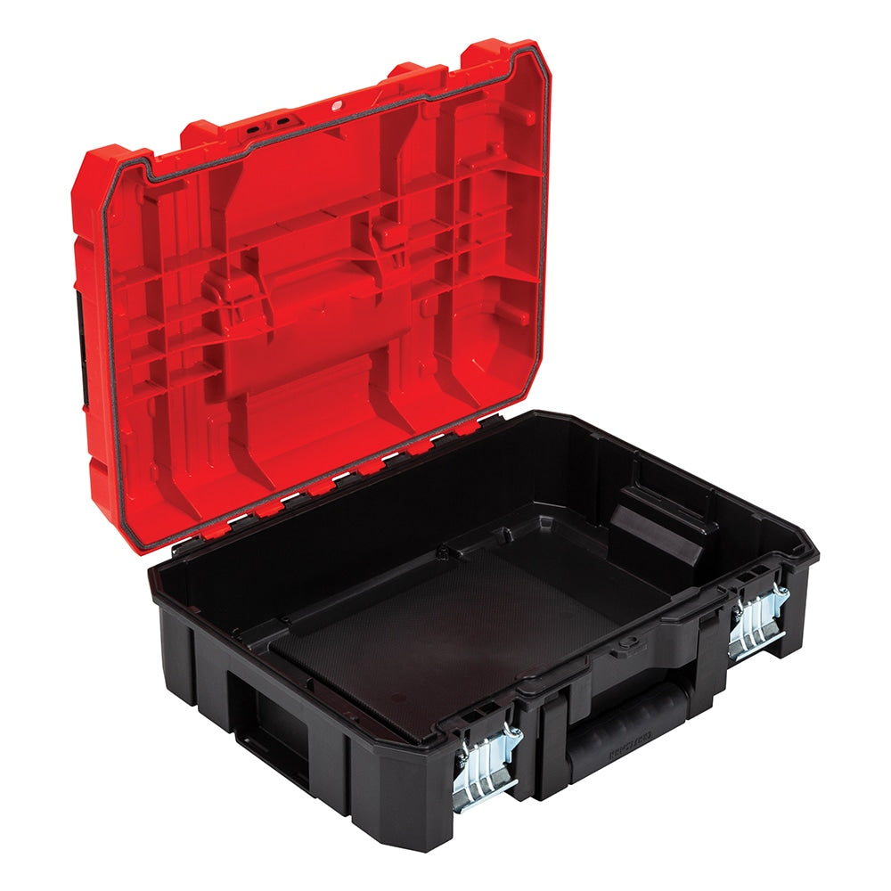 VERSASTACK 17-in W x 6.87-in H x 13-in D Red Plastic Tool Box CMST17830