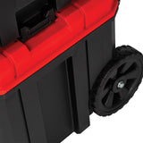 VERSASTACK 20-in W x 39-in H x 17-in D Red Plastic Rolling Tool Box CMST17835