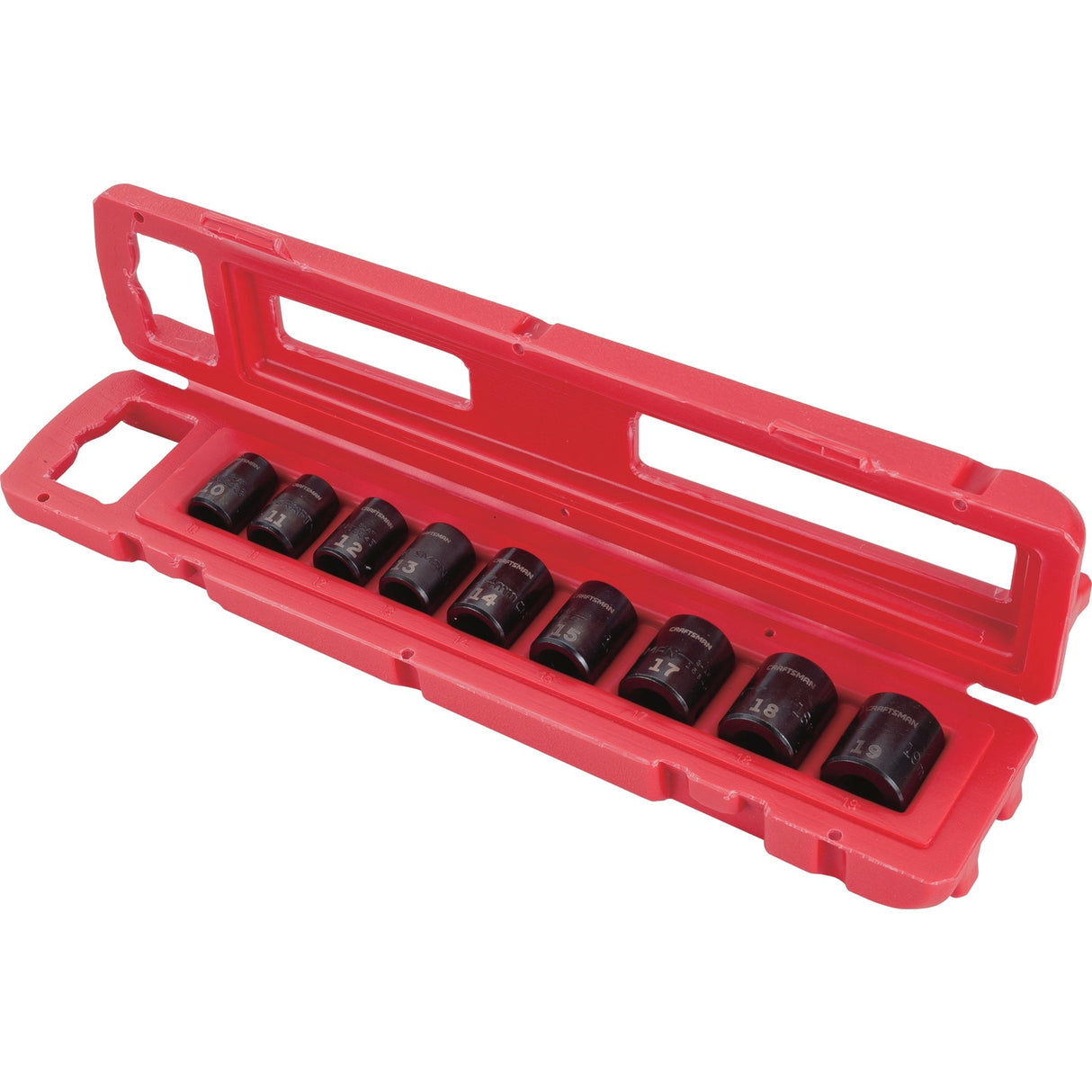 9-Piece Metric 3/8-in Drive Set 6-point Impact Socket Set CMMT15881