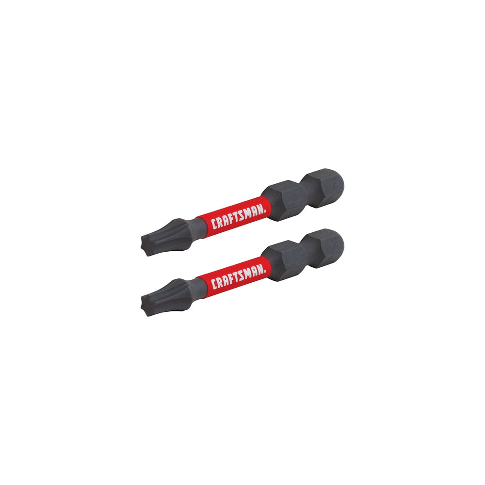 Impact Rated 1/4-in x 2-in Torx Impact Driver Bit (2-Piece) CMAF32T252