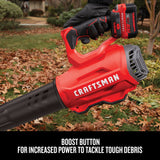 20V Max 350-CFM 100-MPH Battery Handheld Leaf Blower (Battery Included and Charger Not Included) CMCBL720M1