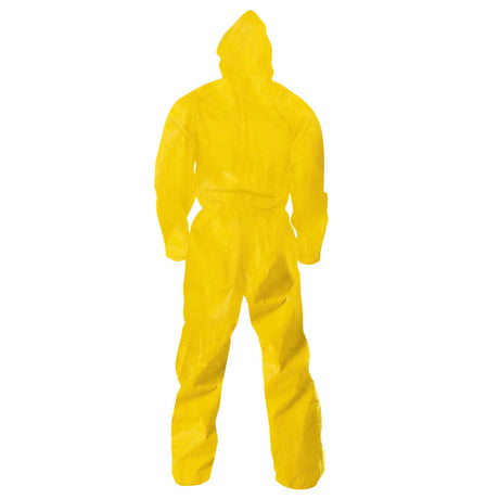 Clark Chemical Spray Protection Coverall with Hood Medium Yellow 9812