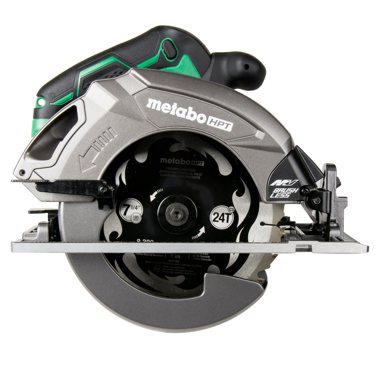 MultiVolt 36-volt 7-1/4-in Brushless Hybrid Cordless and Corded Circular Saw C3607DAQ4M