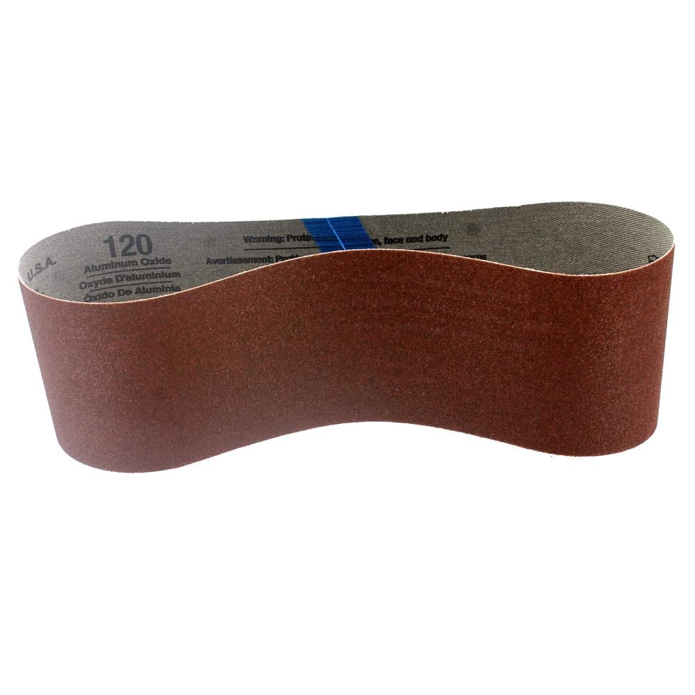 Ali 3 x 18 A/O 120# 5PK 5-Piece Aluminum Oxide 120-Grit Belt Sandpaper GAT-7030