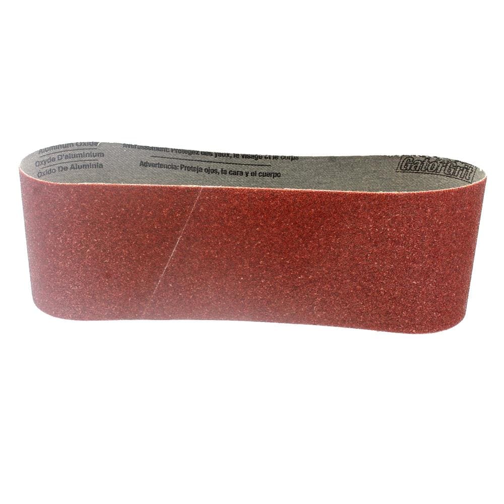 Ali 3 x 18 A/O 80# 5PK 5-Piece Aluminum Oxide 80-Grit Belt Sandpaper GAT-7032