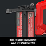 V20 2-in 18-Gauge Cordless Brad Nailer (Battery & Charger Included) CMCN618C1