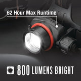 Sportsman 800-Lumen LED Rechargeable Headlamp (Battery Included) 21343