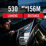 530-Lumen LED Rechargeable Headlamp (Battery Included) 21200