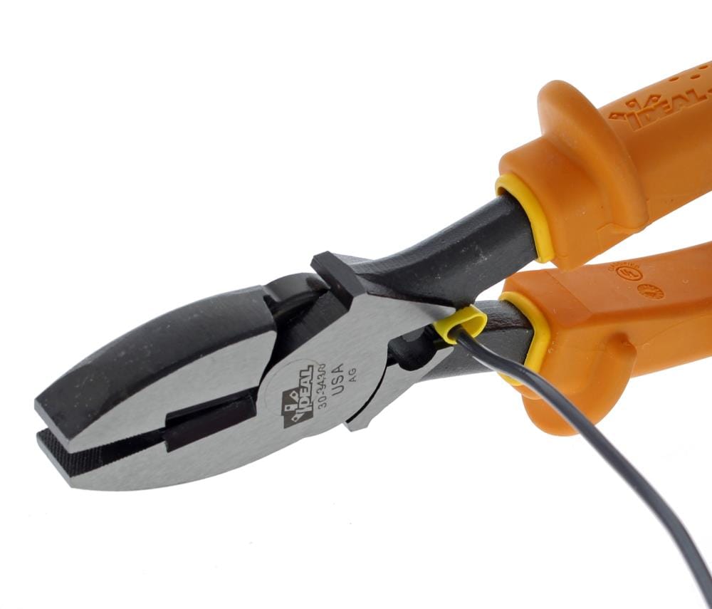 9.5-in Insulated Electrical Lineman Pliers with Wire Cutter 30-9430