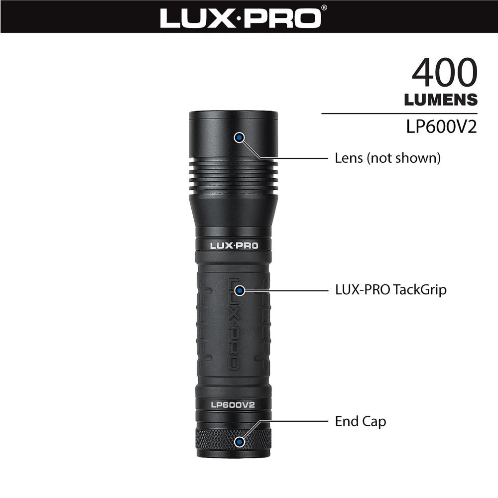 400-Lumen 4 Modes LED Miniature Flashlight LP600V2