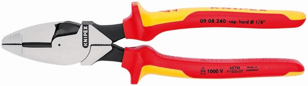 9.5-in Electrical Lineman Cutting Pliers 09 08 240 SBA