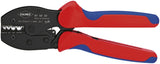 Comfort Grip Crimping Pliers 8.55-in Red Electrical Crimping Pliers for Non-Insulated Terminals and Connectors 97 52 33