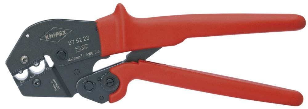 Steel Handle Cutting Pliers, 10-Inch Red Home Repair Crimping Pliers 97 52 23