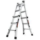 Multi M14 14.3-ft Reach Type 1a- 300-lb Load Capacity Telescoping Multi-Position Ladder 16513-002