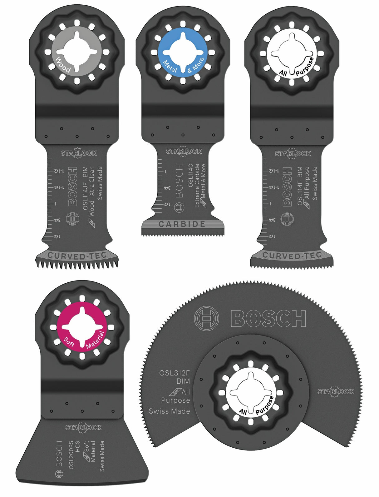 Starlock 5-Piece Blade Set OSL005L