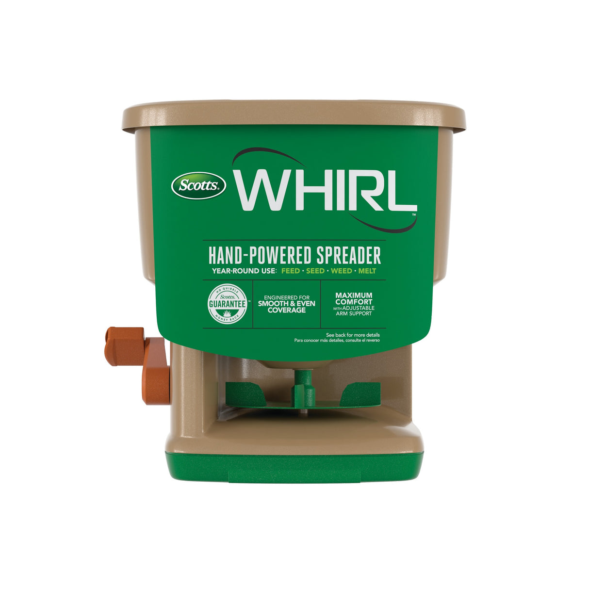 8-lb Whirl Handheld Fertilizer Spreader 71060