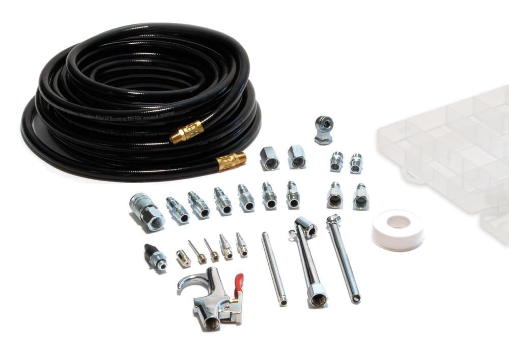 30-Piece Air Accessory and 3/8-in x 50-ft Air Hose Kit IK2004-2