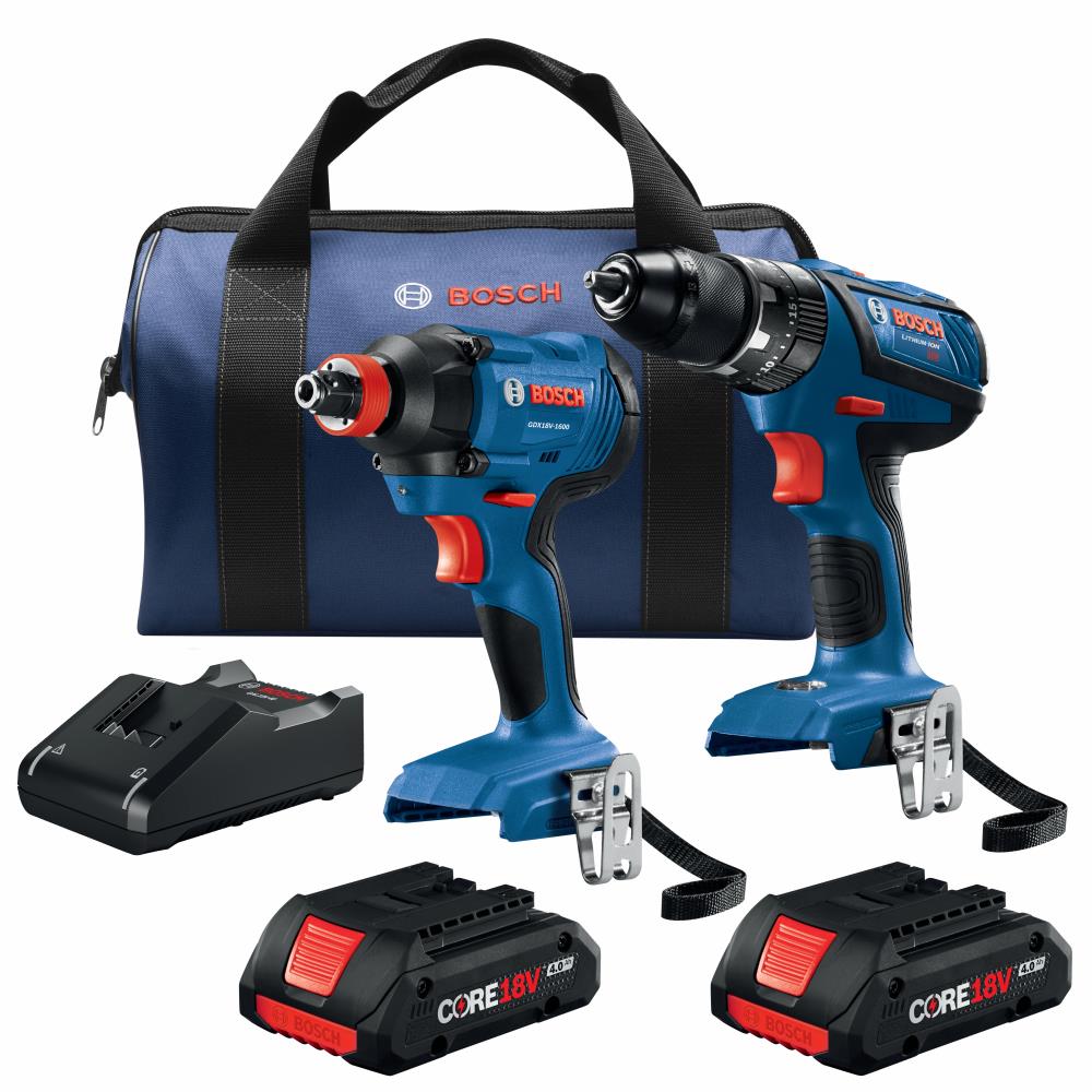 Core18V 2-Tool Power Tool Combo Kit with Soft Case (2-Batteries Included and Charger Included) GXL18V-239B25