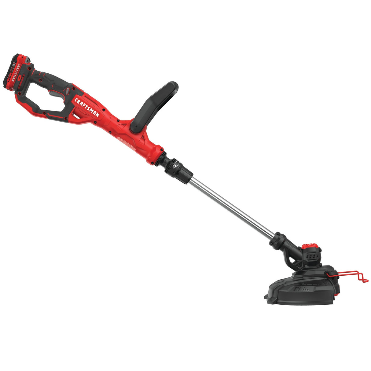 20V Max 13-in Straight Shaft Battery String Trimmer 2 Ah (Battery and Charger Included) CMCST900D1