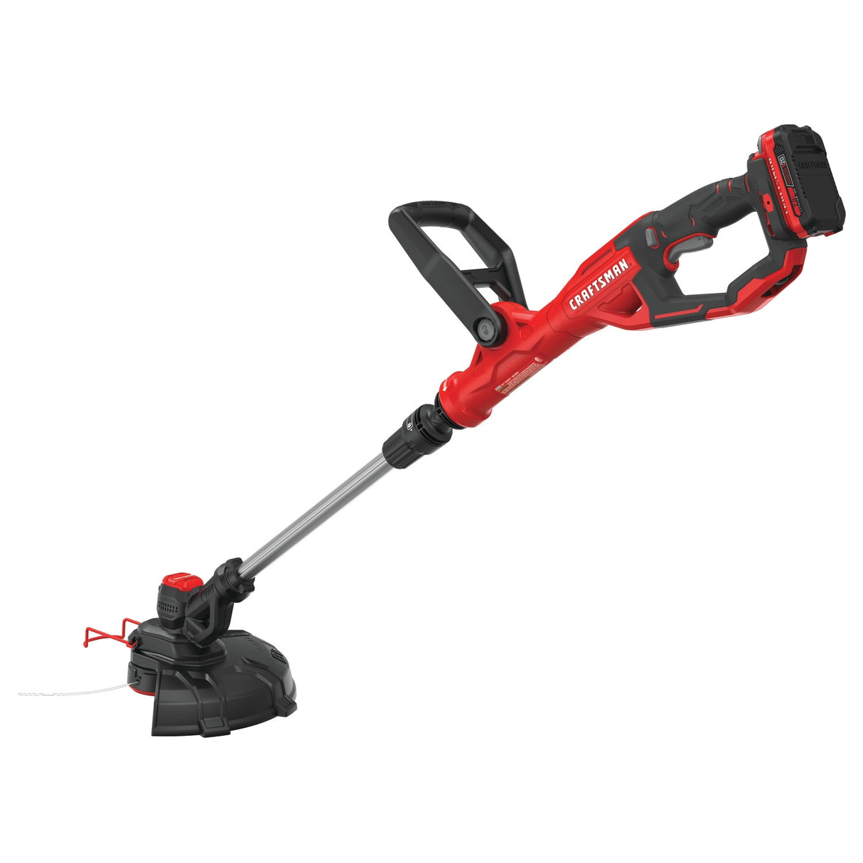 20V Max 13-in Straight Shaft Battery String Trimmer 2 Ah (Battery and Charger Included) CMCST900D1