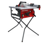 10-in 15-Amp 120-Volt Corded Portable Jobsite Table Saw with Folding Stand CMXETAX69434502