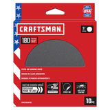 5 In PSA Cer Discs 180 Grit 10pk 10-Piece Ceramic Alumina 180-Grit Disc Sandpaper CRA-CMXZXGA9133