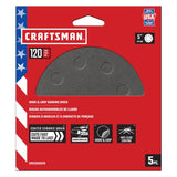 5 In 8H H/L Cer Disc 120 Grit 5pk 5-Piece Ceramic Alumina 120-Grit Disc Sandpaper CRA-CMXZXGA9128