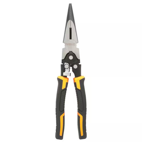 8 In. Compound Action Long Nose Pliers