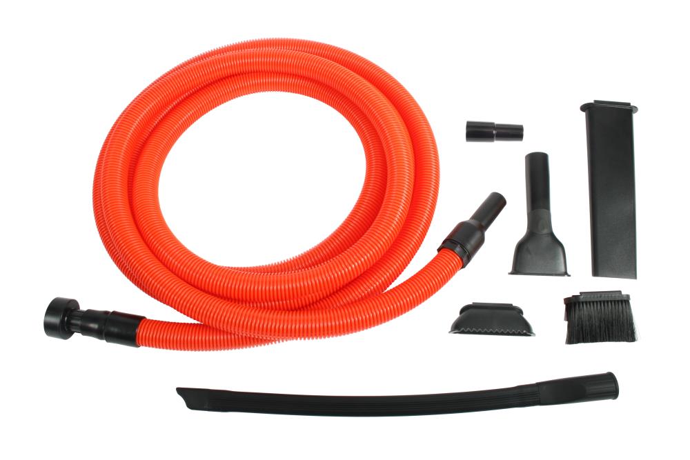 Shop Vacuum Cleaning Kit with 20ft Commercial Grade Hose and Premium Accessories, 1.25-in Diameter, 6-Piece Set 93543