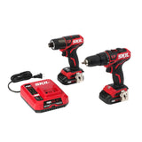 12-volt 2-Tool Brushless Power Tool Combo Kit (2-Batteries Included and Charger Included) CB736701