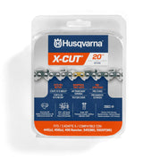 X-Cut SP33G 80 Link Replacement Chainsaw Chain For 20-in, 0.05-in Gauge,0.325-in Pitch 581643604