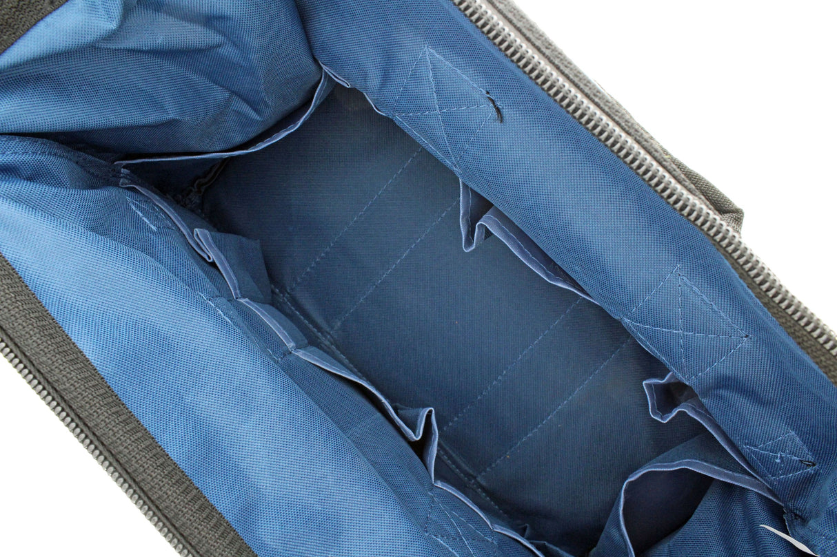 Blue Nylon 8-in Zippered Electrician's Tote 35-418