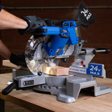 7-1/4-in 24-volt Dual Bevel Sliding Compound Cordless Miter Saw(Bare Tool) KMS 0724B-03