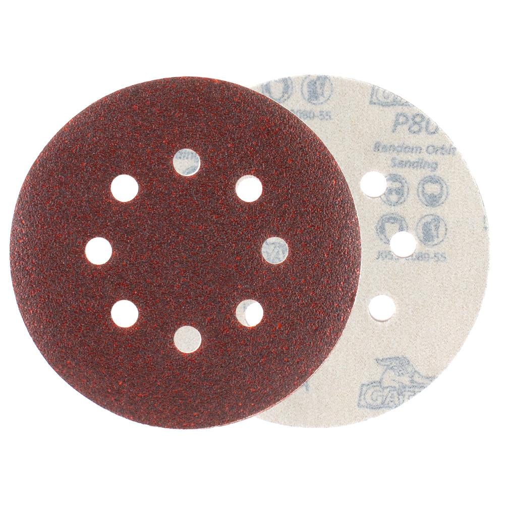 50-Piece Aluminum Oxide 80-Grit Disc Sandpaper 4344