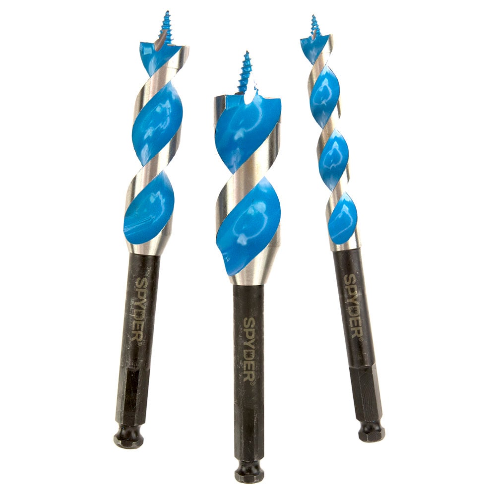 Stinger 3-Piece x 6-1/2-in Woodboring Auger Drill Bit Set 12001